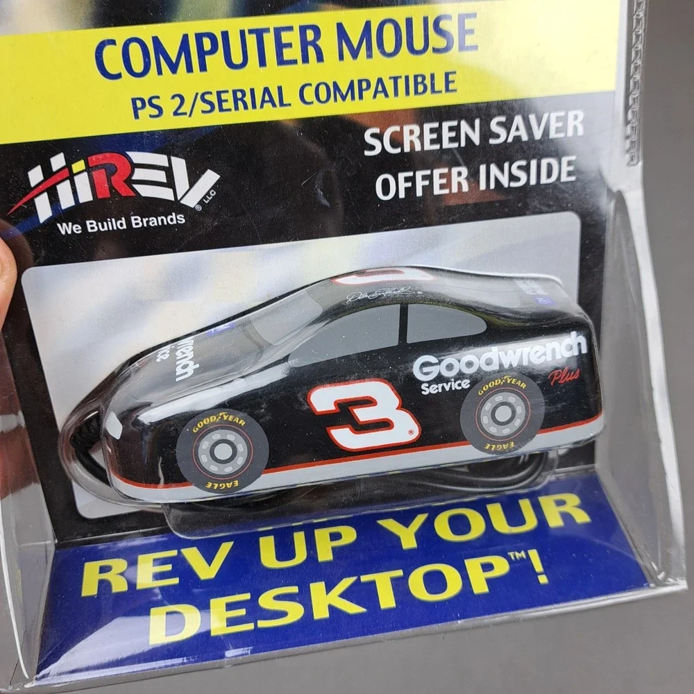Vintage Dale Earnhardt Computer Mouse NASCAR GM Goodwrench Racing New Sealed '99